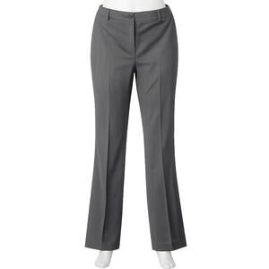 Barneys New York Tailored Straight Leg Gray Dress Pants – Size 10